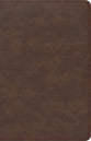 KJV Single-Column Compact Bible Brown (Red Letter Edition)