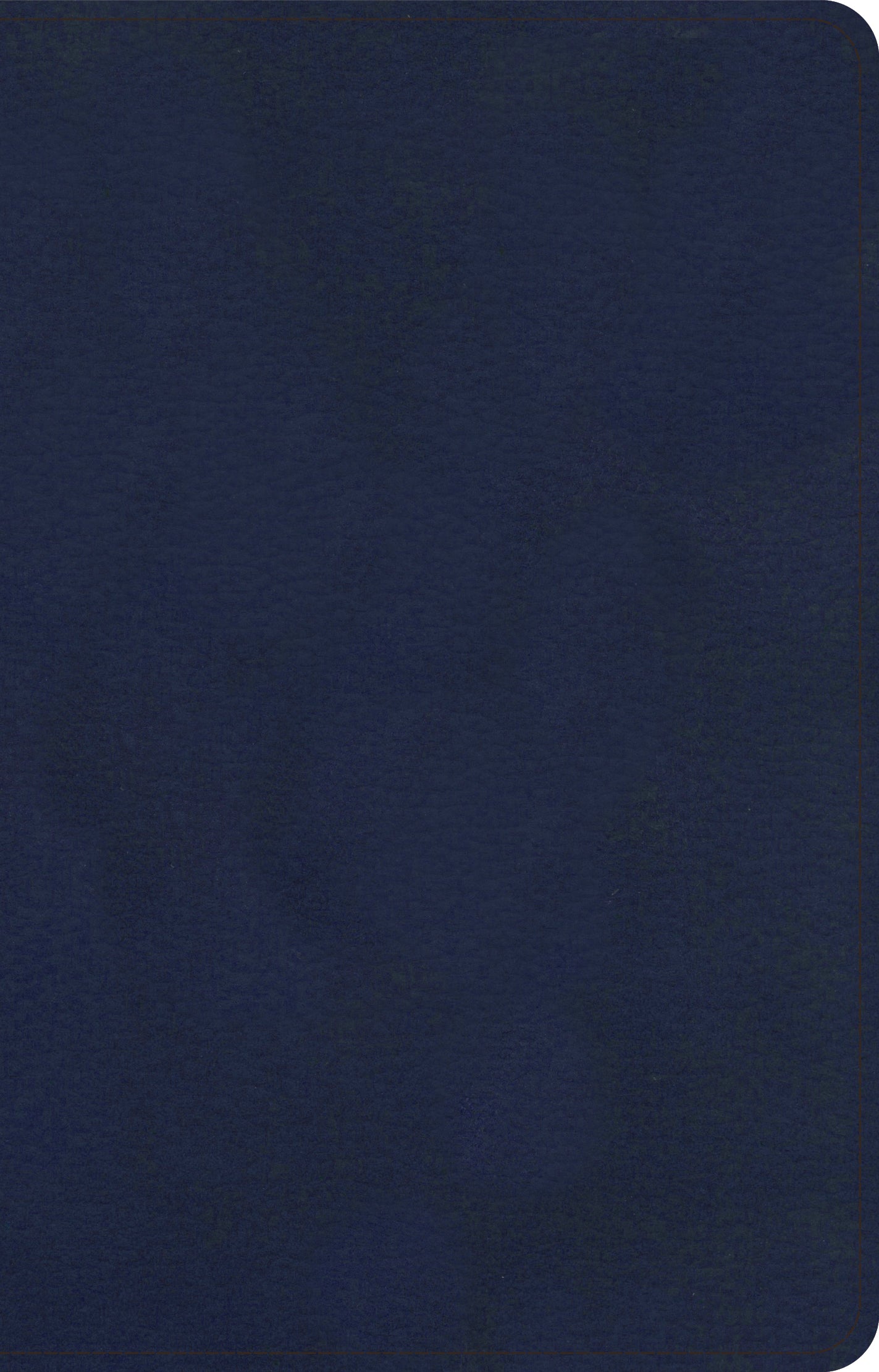 KJV Single-Column Compact Bible Navy (Red Letter Edition)