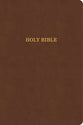 KJV Large Print Thinline Bible Value Edition Brown (Red Letter Edition)