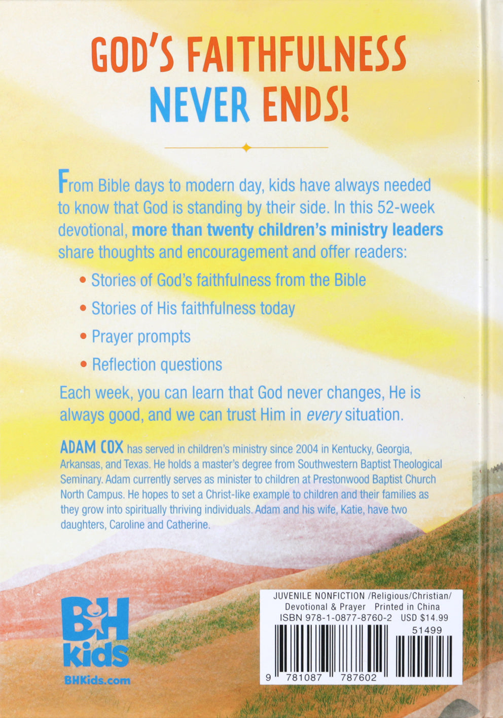 Never-Ending: 52 Devotions about God's Faithfulness in the Past, Present, and Future