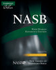 NASB Wide Margin Reference Bible Black (Red Letter Edition)
