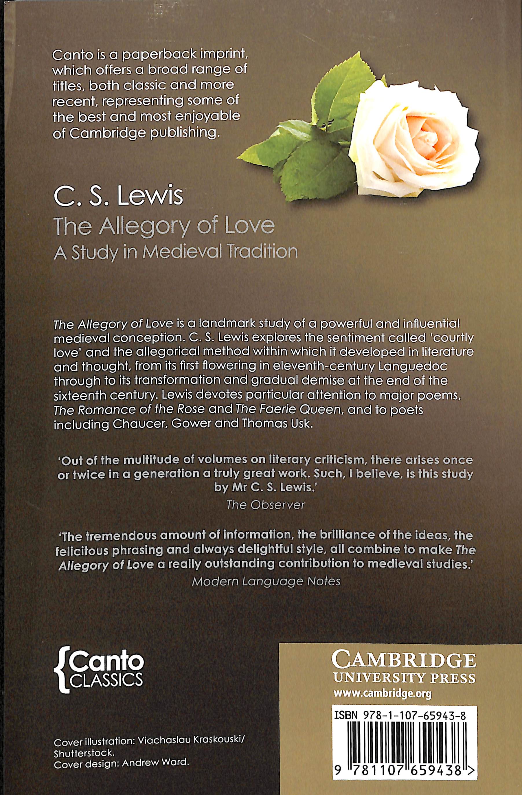 The Allegory of Love: A Study in Medieval Tradition (Canto Classics)