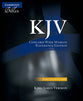 KJV Concord Wide-Margin Reference Black Calf Split Kj764: Xm