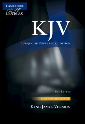 KJV Turquoise Reference Bible Black (Red Letter Edition)