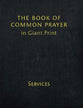 Book of Common Prayer (Volume 1) Black (Giant Print)