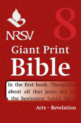 NRSV Giant Print Bible #08: Acts to Revelation
