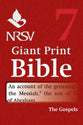 NRSV Giant Print Bible #07: Gospels