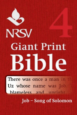 NRSV Giant Print Bible #04: Job - Song of Songs