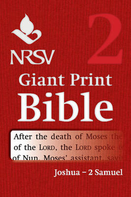 NRSV Giant Print Bible #02: Joshua - 2 Samuel