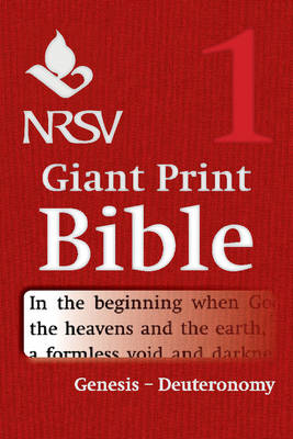 NRSV Giant Print Bible #01: Genesis - Deuteronomy