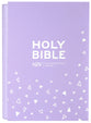 NIV Pocket Bible Lilac Soft-Tone With Zip British Edition