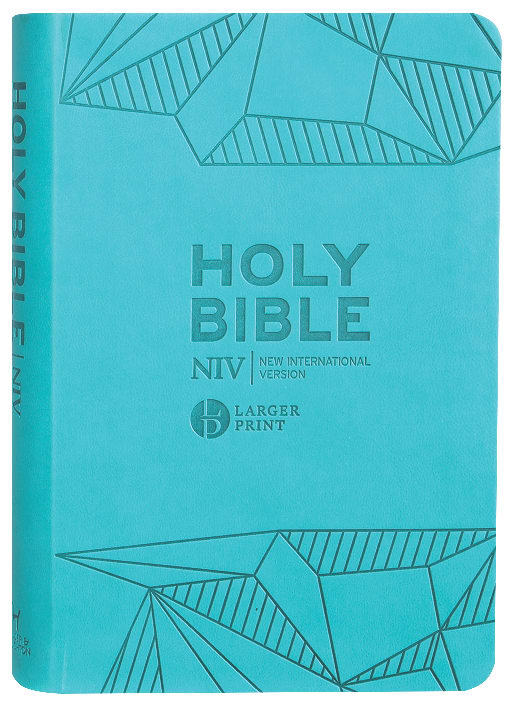 NIV Larger Print Personal Bible Gift Edition Teal (British Spelling)