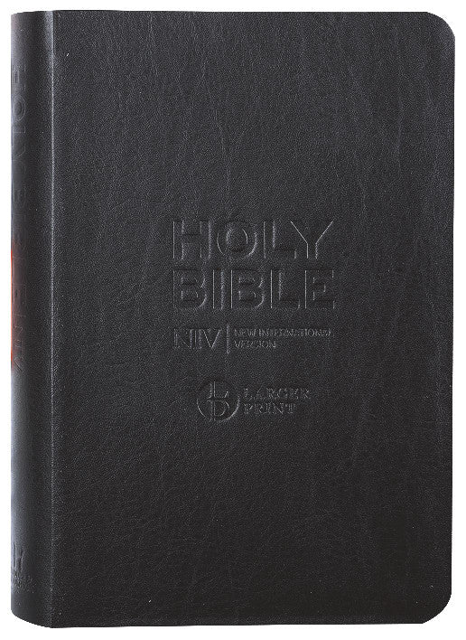NIV Larger Print Personal Bible Black (British Spelling)