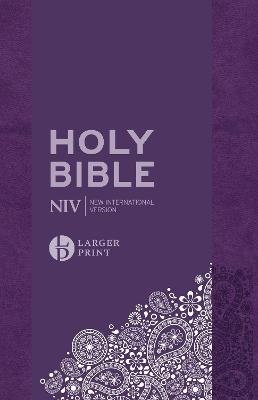 NIV Larger Print Personal Bible Purple (British Spelling)