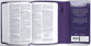 NIV Larger Print Personal Bible Purple (British Spelling)