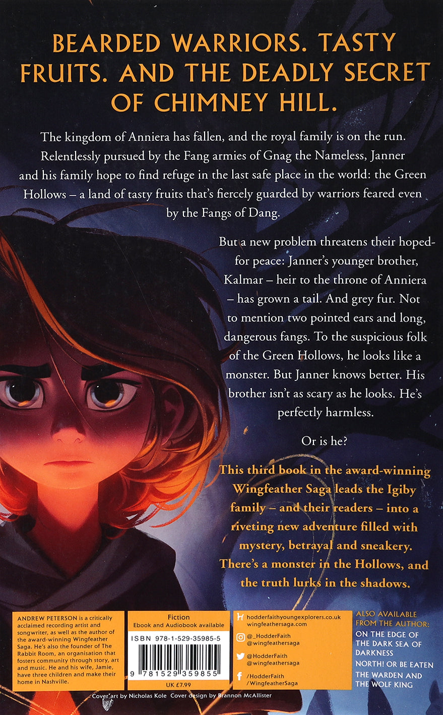 Monster in the Hollows (#03 in The Wingfeather Saga Series)