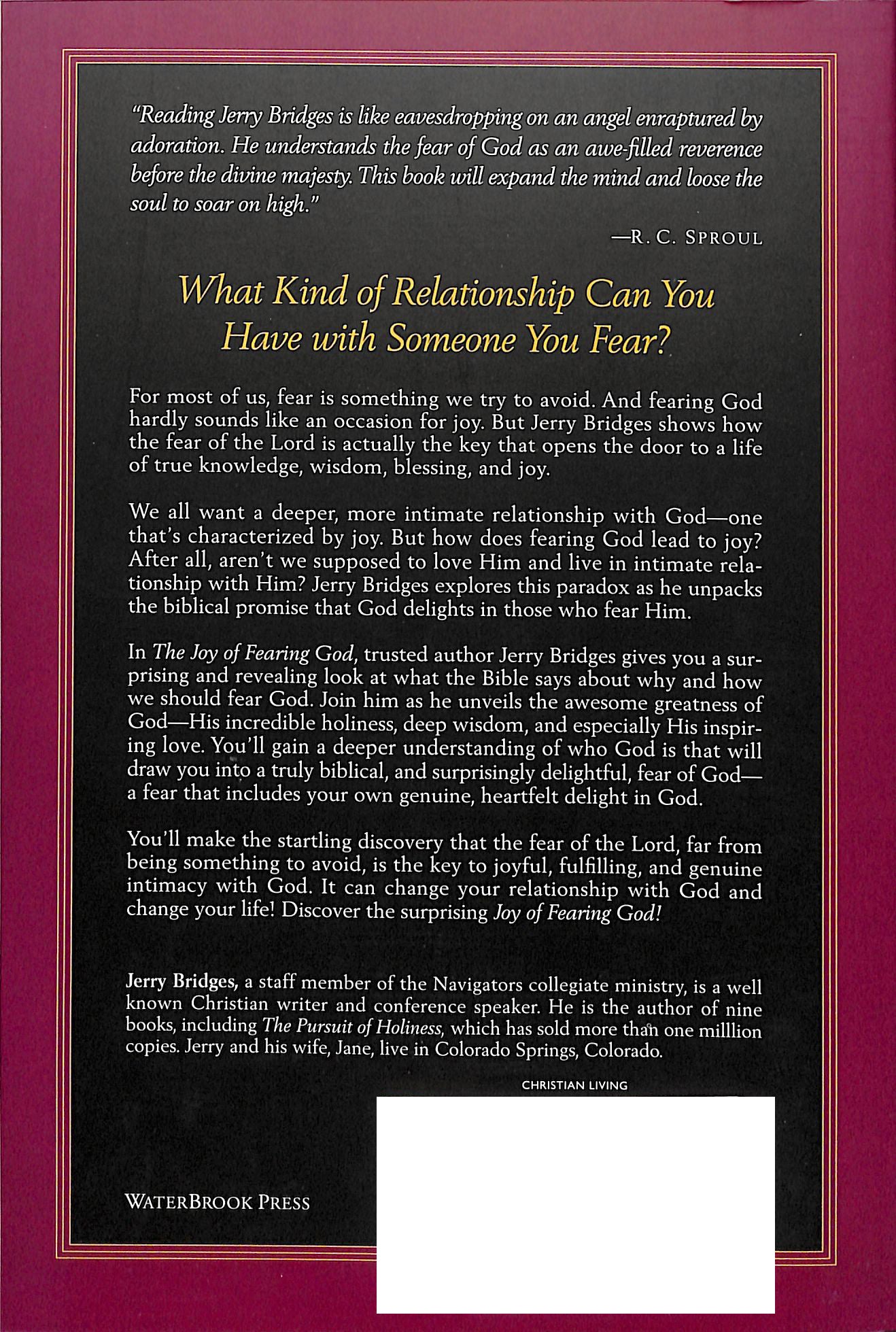 The Joy of Fearing God