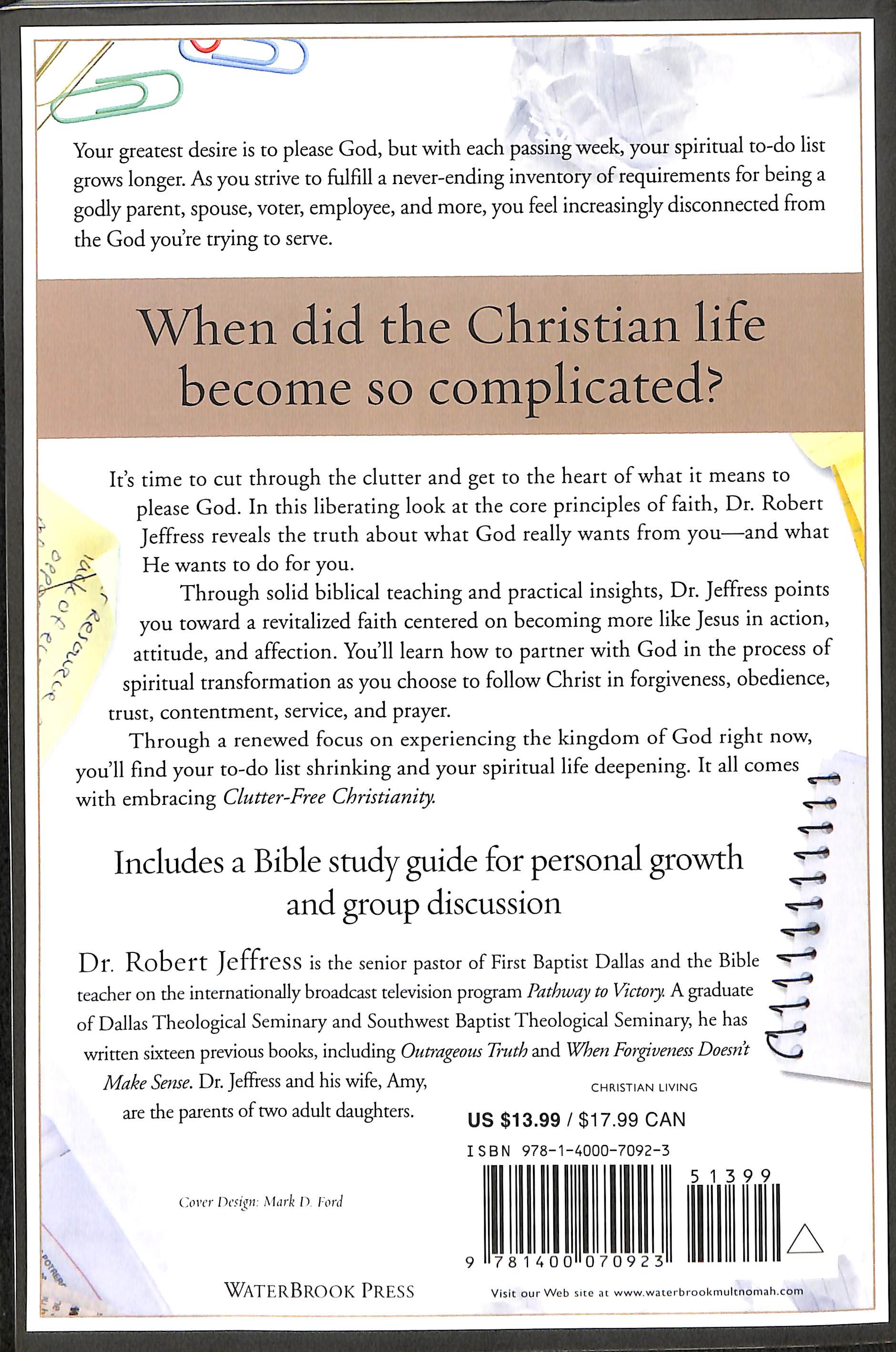 Clutter-Free Christianity