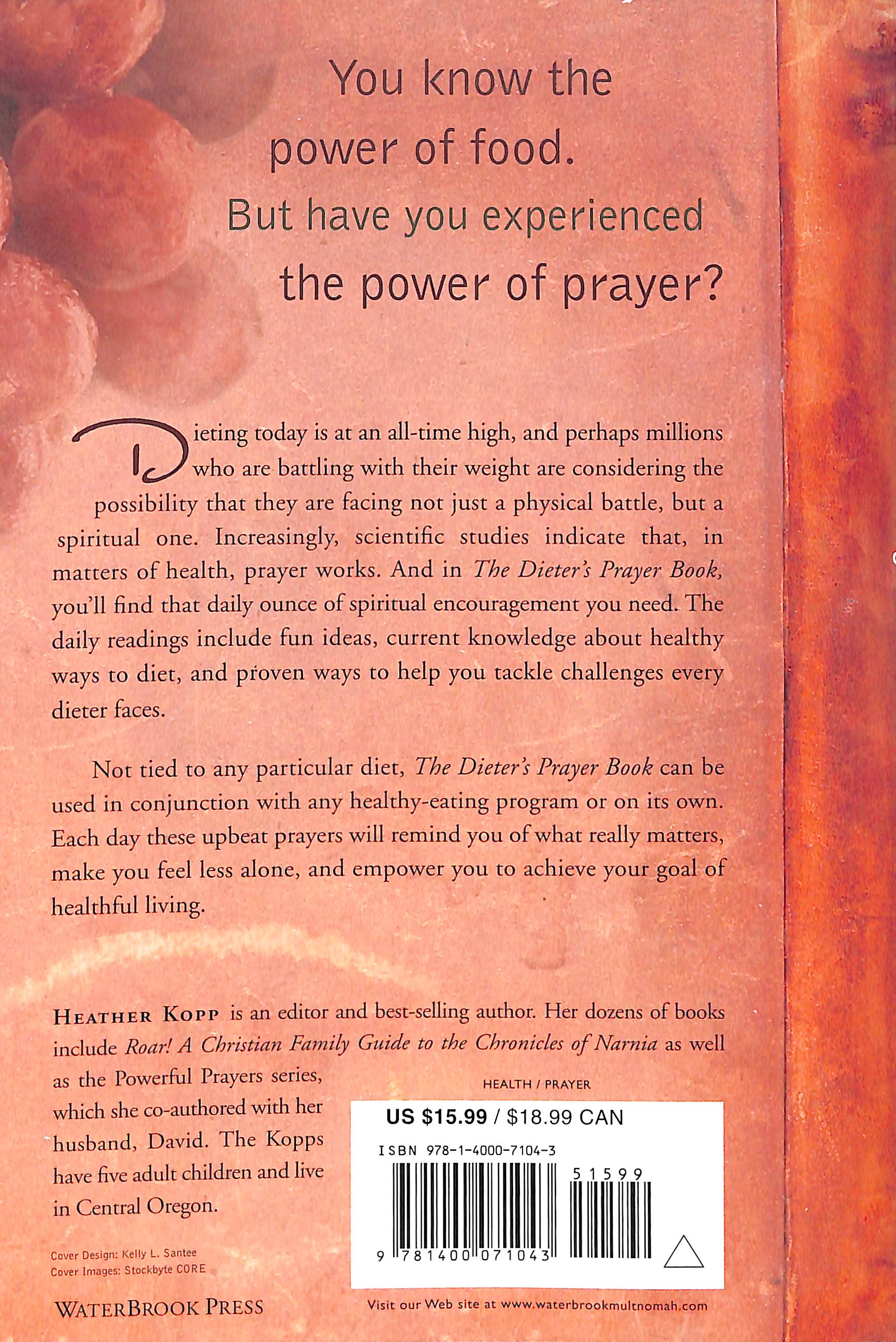 The Dieter's Prayer Book