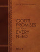 God's Promises For Your Every Need NKJV (Large Print, Leathersoft)