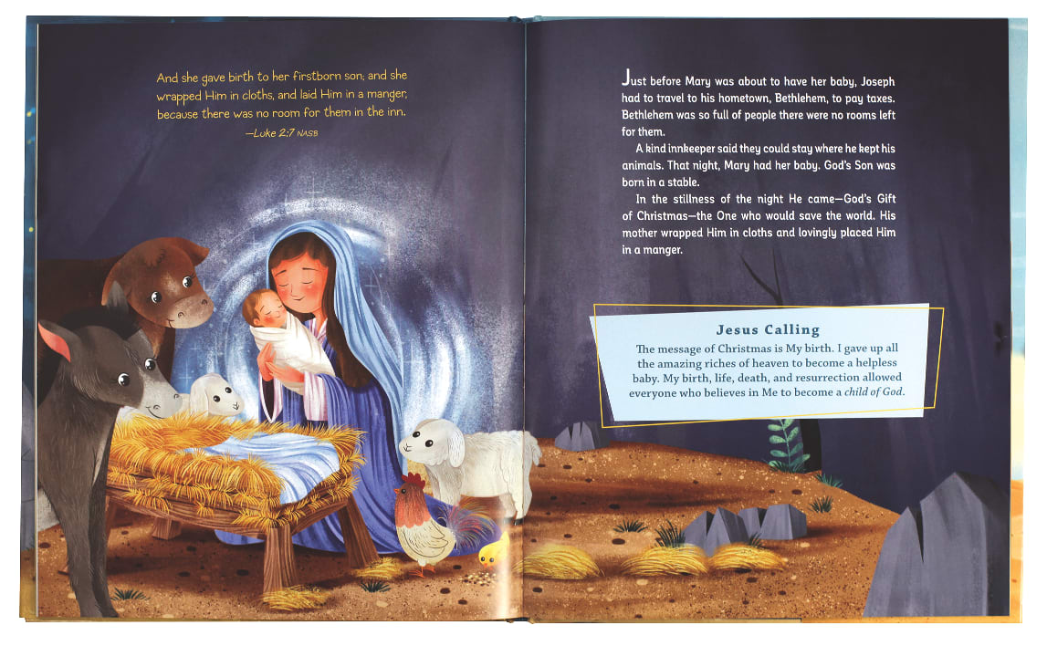 Jesus Calling: The Story of Christmas (Picture Book): God's Plan for the Nativity from Creation to Christ