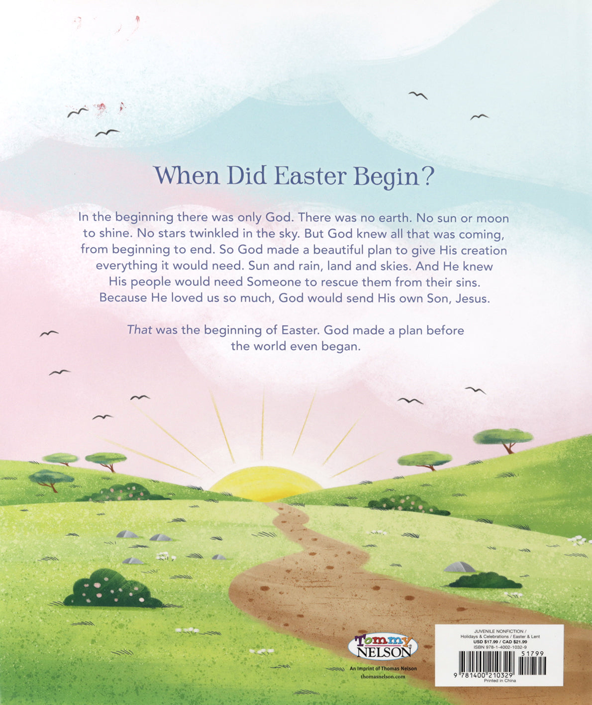 Jesus Calling: The Story of Easter (Picture Book)