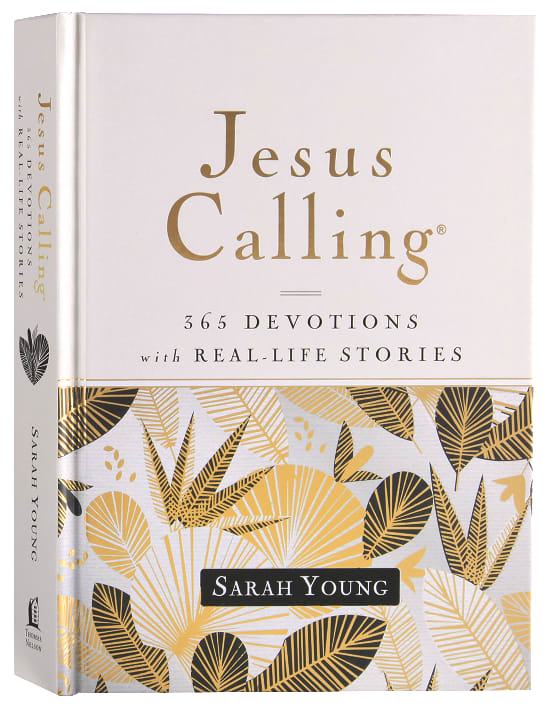 Jesus Calling: 365 Devotions With Real-Life Stories (With Full Scriptures)