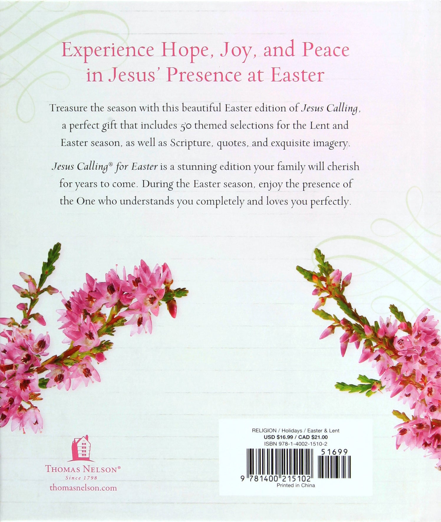 Jesus Calling For Easter