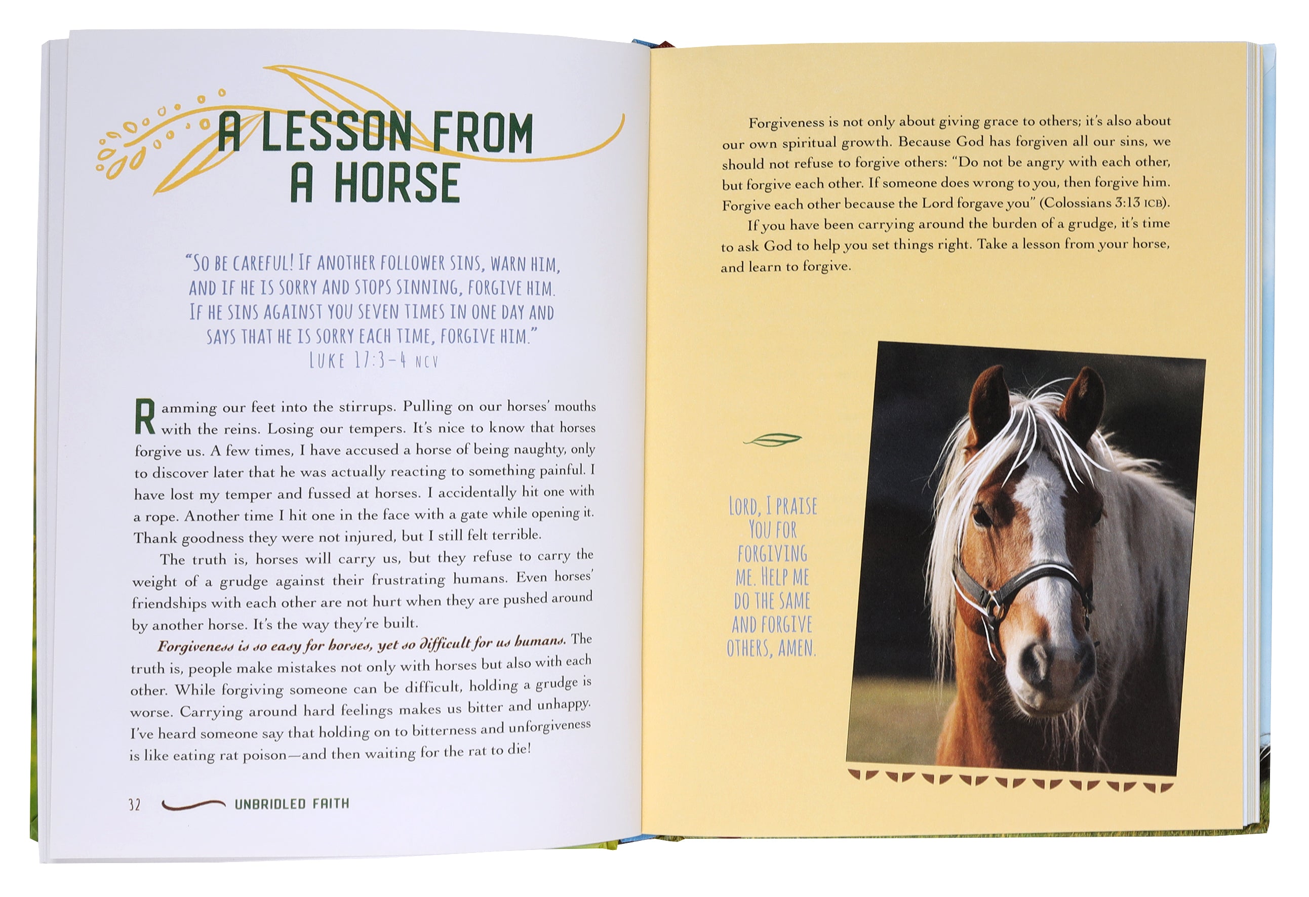 Unbridled Faith Devotions For Young Readers
