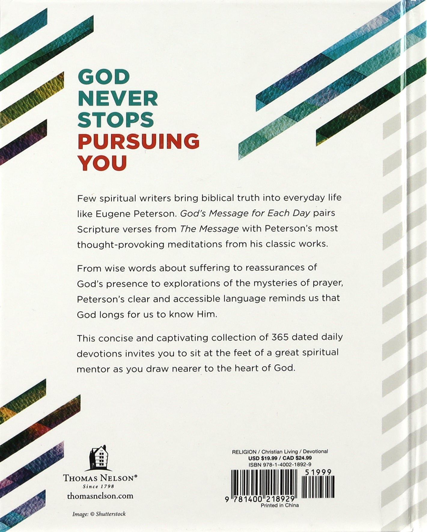 God's Message For Each Day: Wisdom From the Word of God