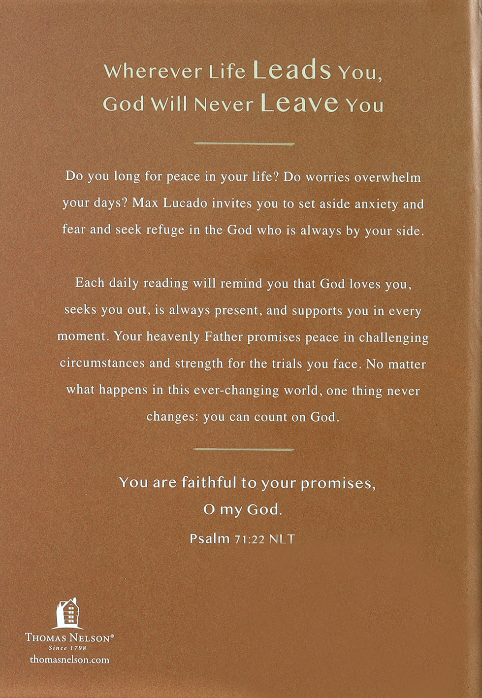 You Can Count on God: 365 Devotions
