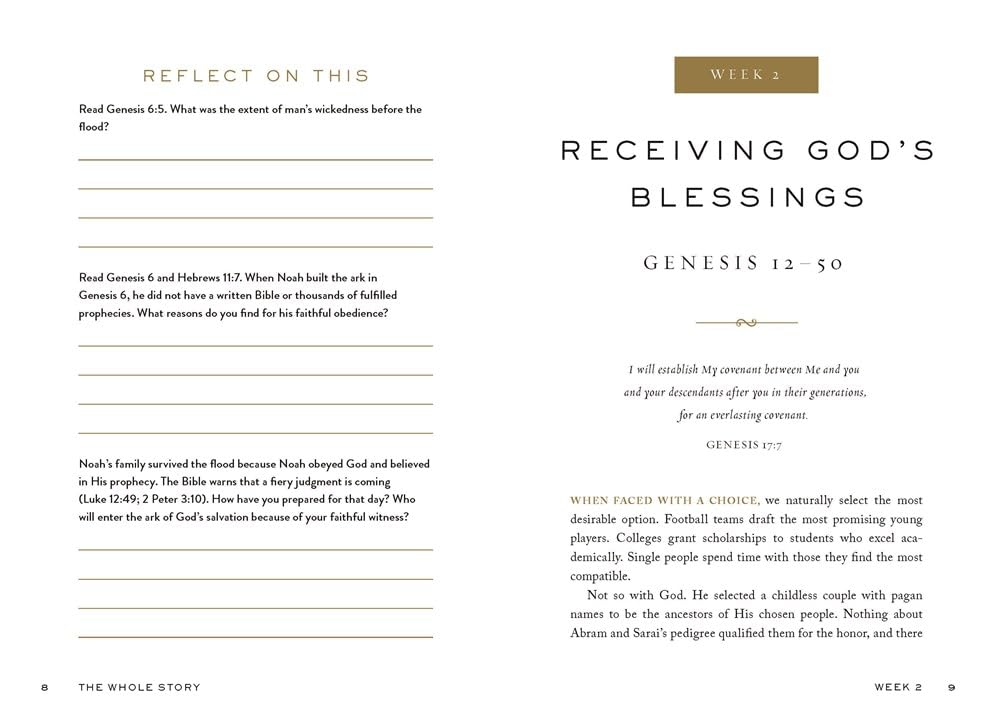 The Whole Story: A 52-Week Devotional Journey Through Every Book of the Bible