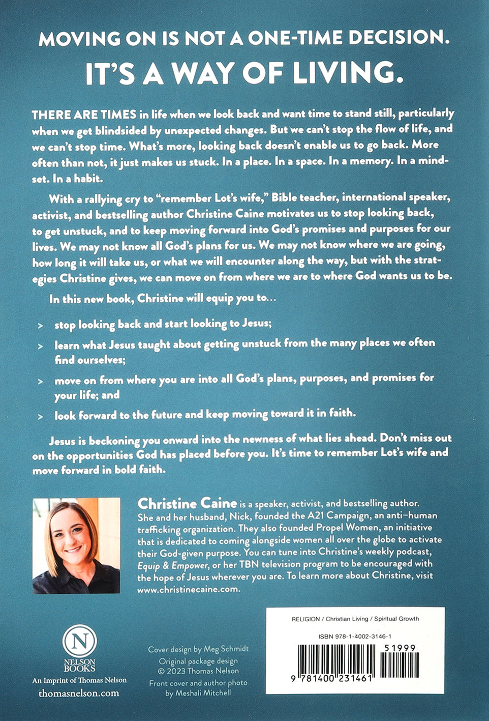 Don't Look Back: Getting Unstuck and Moving Forward With Passion and Purpose