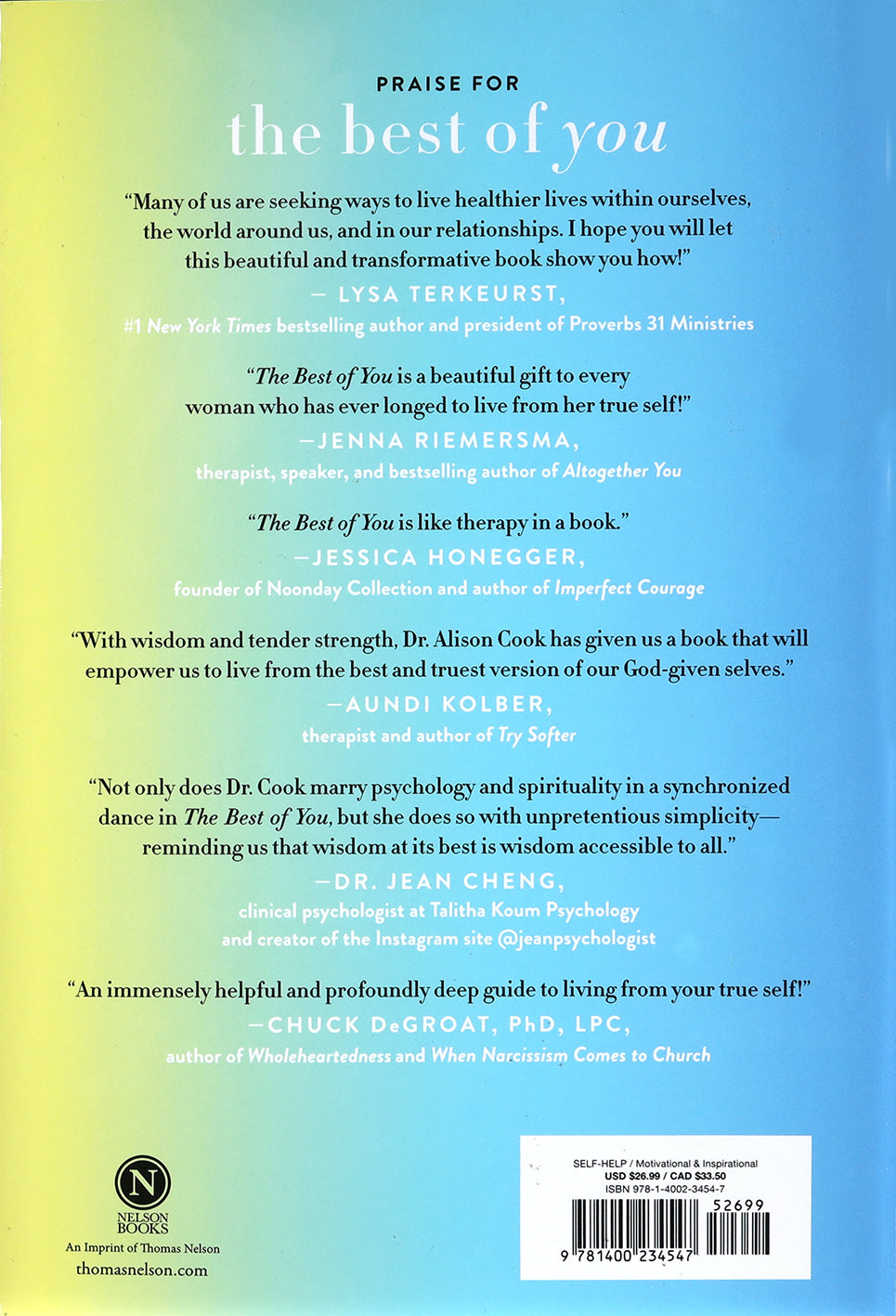 The Best of You: Break Free From Painful Patterns, Mend Your Past, and Discover Your True Self in God