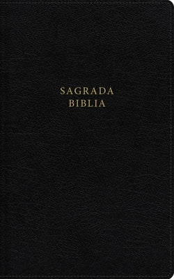Sagrada Biblia Catolica Negra Tamano Personal Con Cierre (Catholic Bible Personal Size Cafe With Zipper)