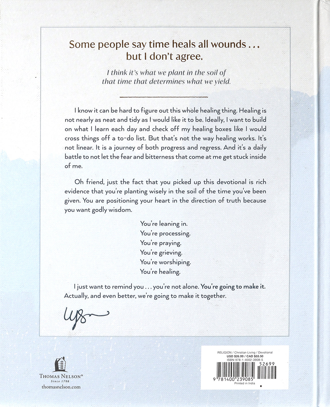 You're Going to Make It: 50 Morning and Evening Devotions to Unrush Your Mind, Uncomplicate Your Heart, and Experience Healing Today