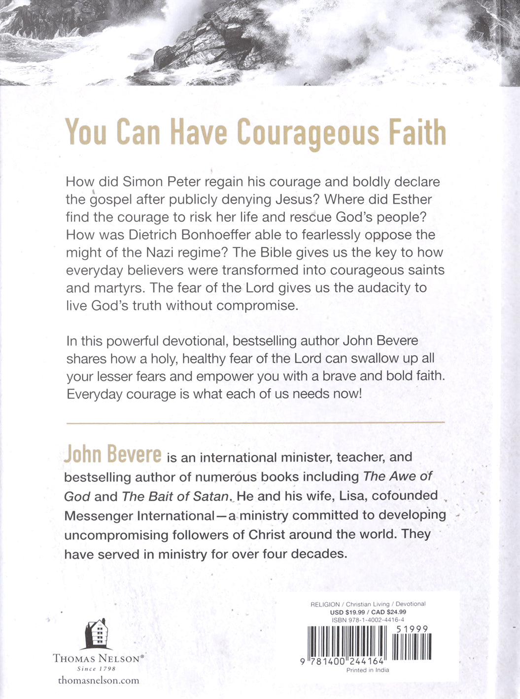 Everyday Courage: 50 Devotions to Build a Bold Faith