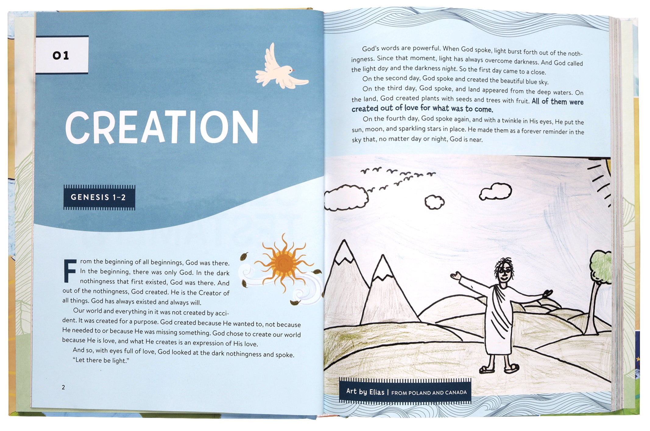 Love God Greatly Bible Storybook: With Illustrations from Children Around the World