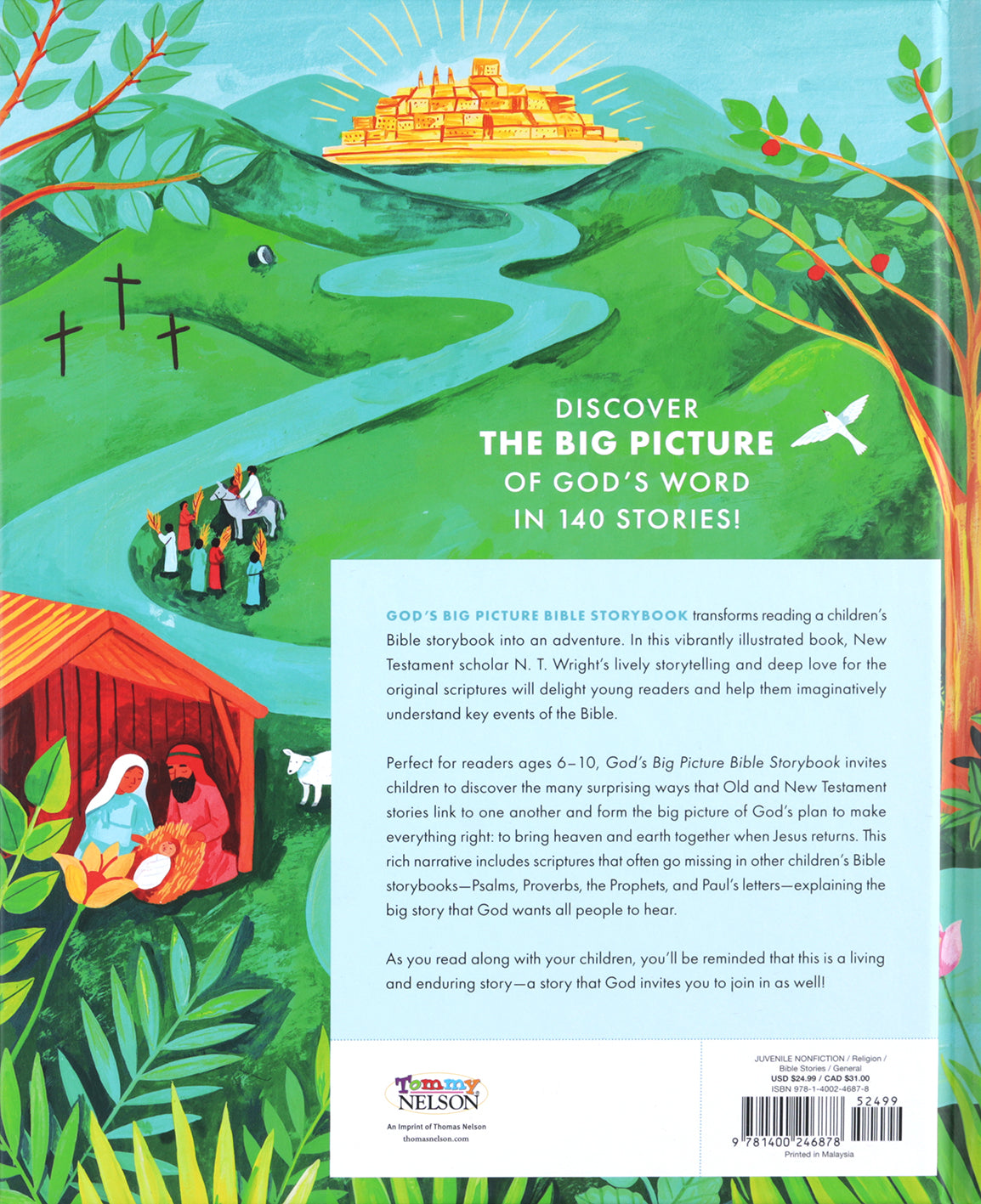 God's Big Picture Bible Storybook: 140 Connecting Bible Stories of God's Faithful Promises