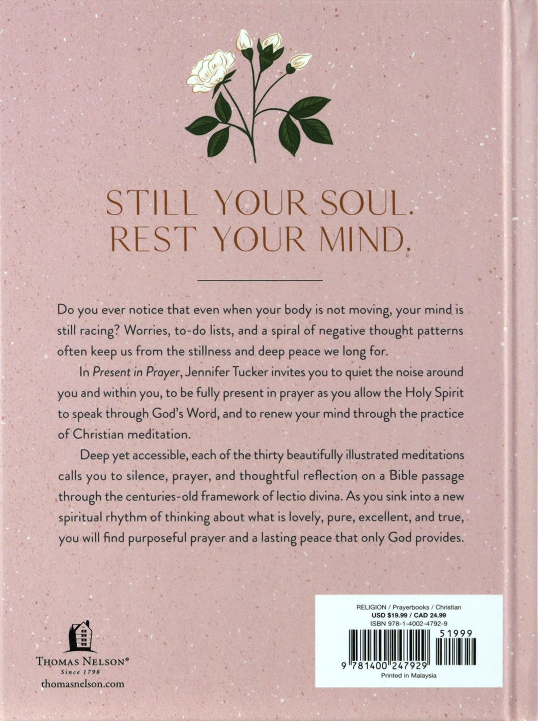 Present in Prayer: A Guided Invitation to Peace Through Biblical Meditation