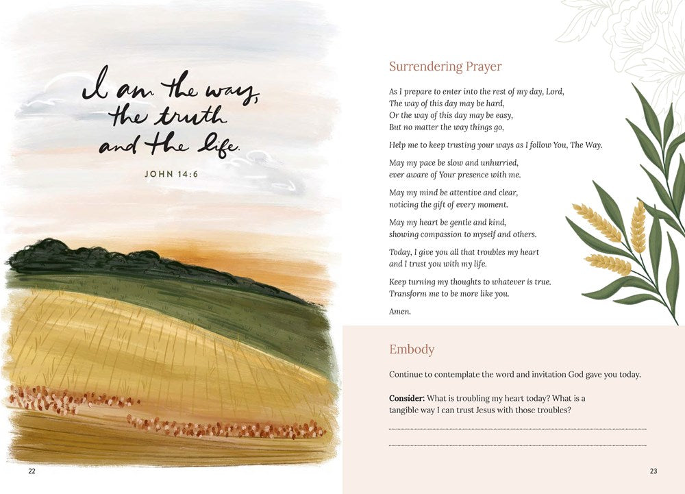 Present in Prayer: A Guided Invitation to Peace Through Biblical Meditation