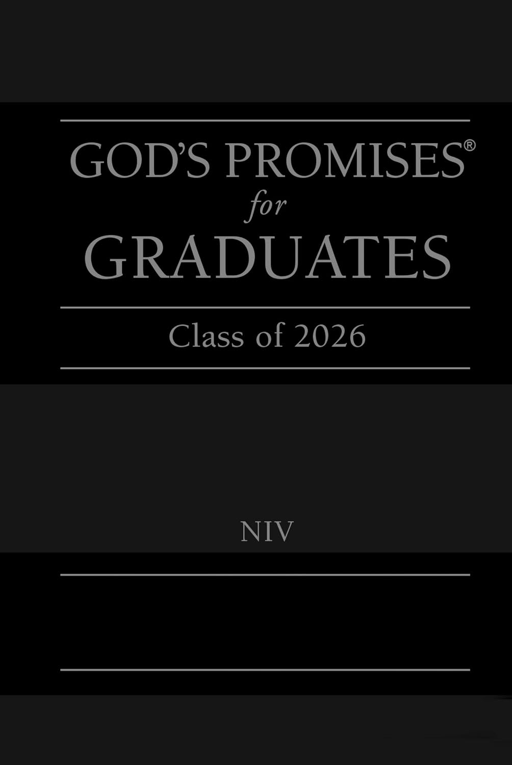 God's Promises for Graduates: Class of 2026, Black NIV