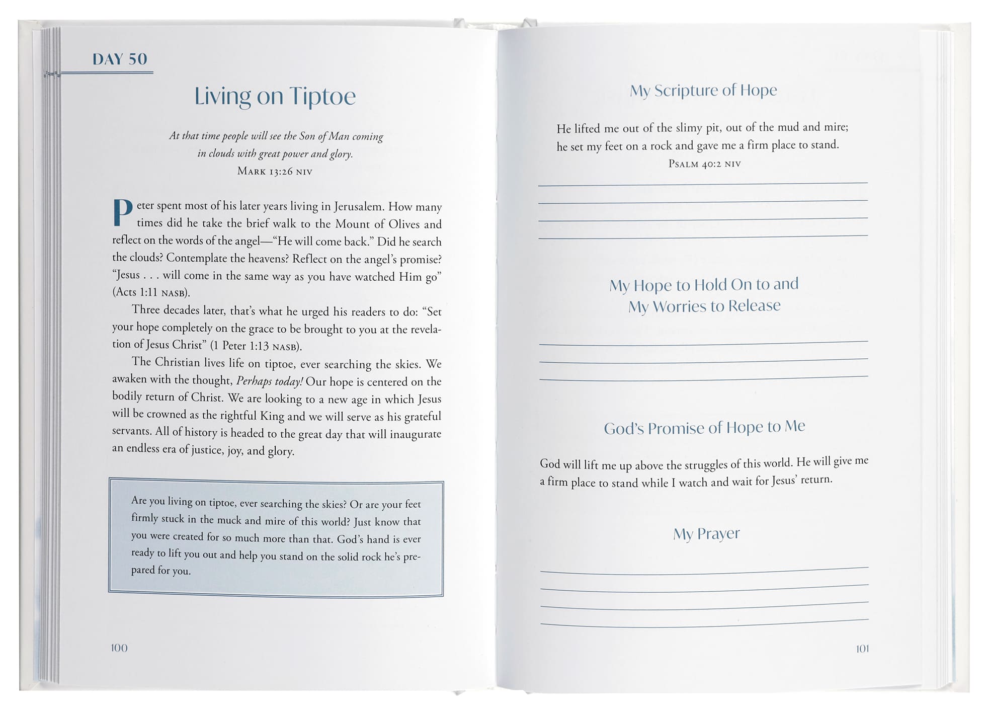 Hope for Hard Days: 90 Reflections of Comfort, Calm, and the Certainty of Heaven