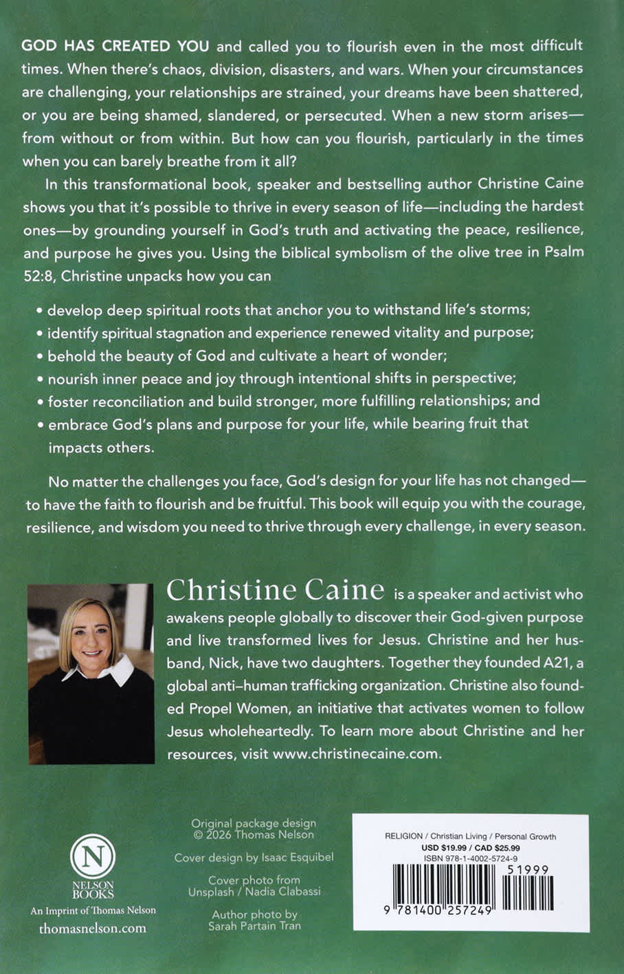 The Faith to Flourish: God's Design for a Rooted, Resilient, and Fruitful Life
