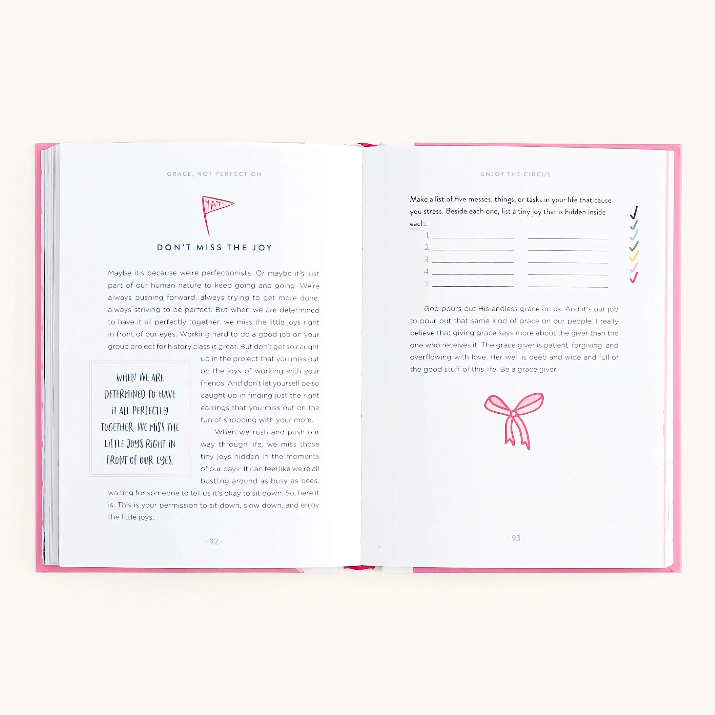 Grace, Not Perfection for Young Readers: Believing You're Enough in a World of Impossible Expectations