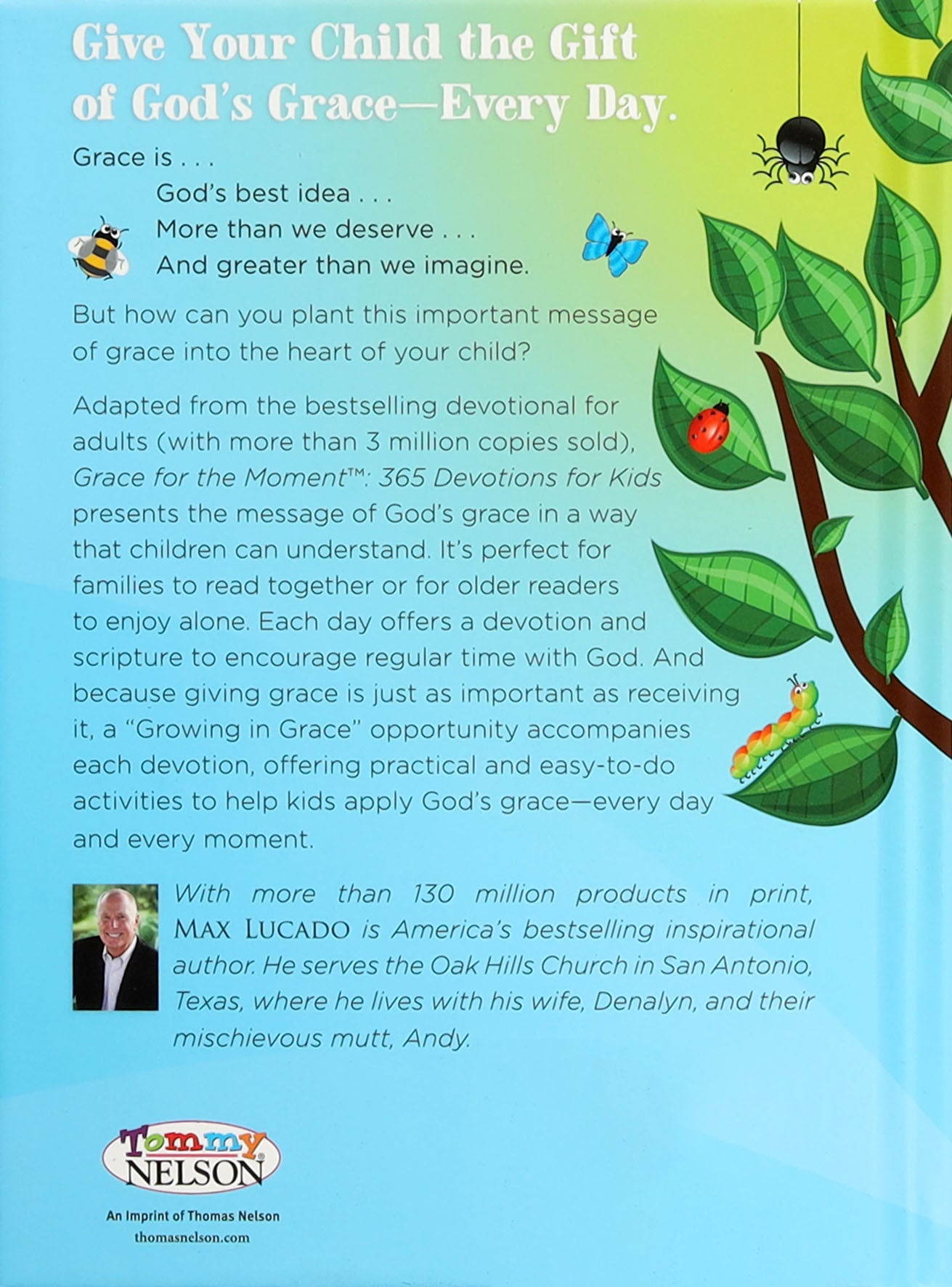 Grace For the Moment 365 Devotions For Kids