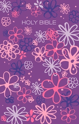 ICB Gift & Award Bible Purple Flowers (Black Letter Edition)