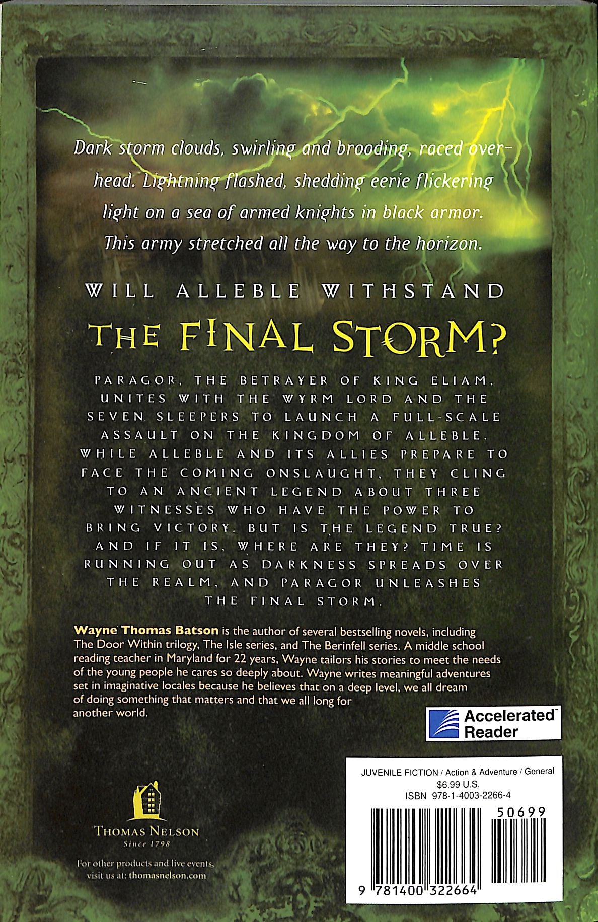 The Final Storm (#03 in Door Within Trilogy Series)