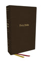 KJV Holy Bible Super Giant Print Reference Bible Brown (Red Letter Edition)