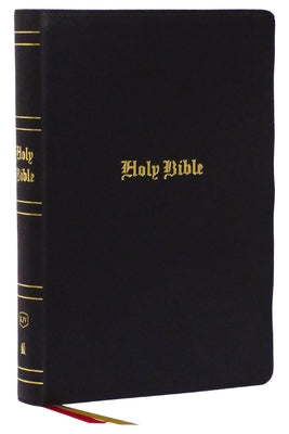 KJV Holy Bible Super Giant Print Reference Bible Black (Red Letter Edition)